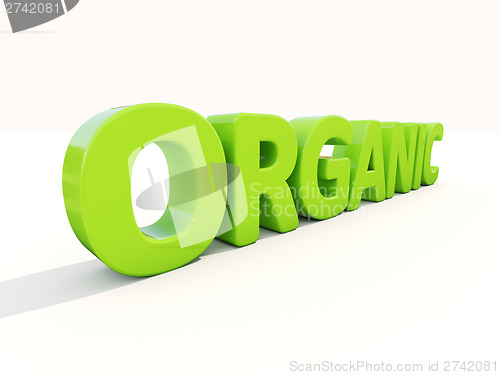 Image of 3d organic