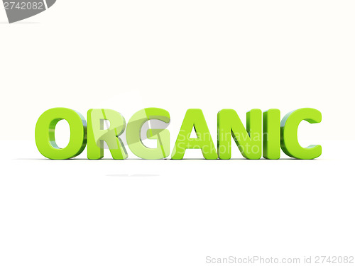 Image of 3d organic