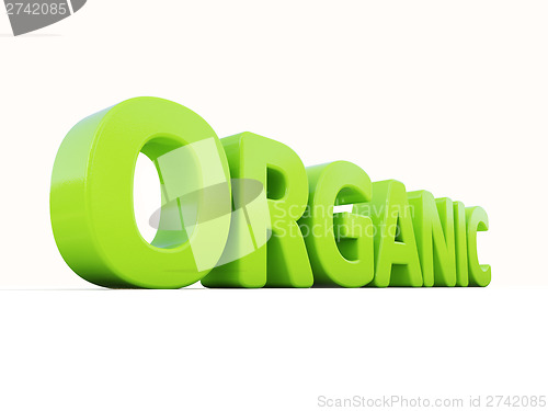 Image of 3d organic