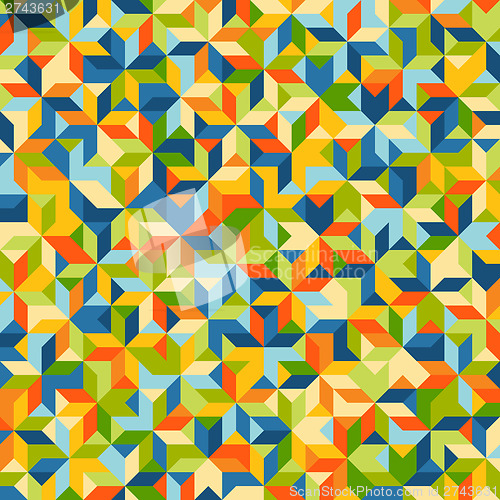 Image of Abstract Mosaic Pattern