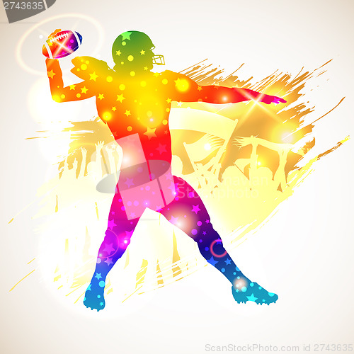 Image of American Football Player