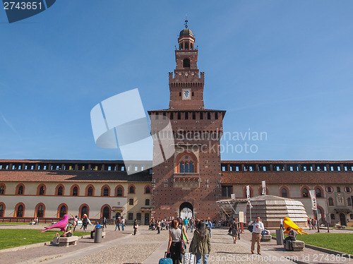 Image of Sforza Castle in Milan