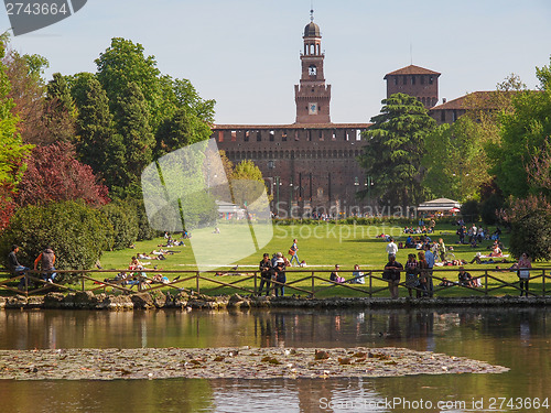 Image of Parco Sempione in Milan