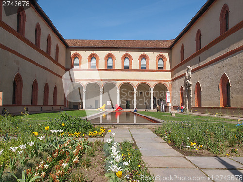 Image of Sforza Castle in Milan