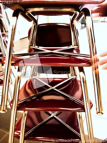 Image of Stacked Chairs