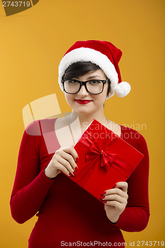 Image of Santa girl