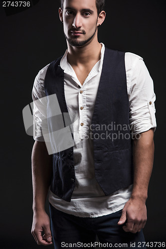Image of Fashion young man