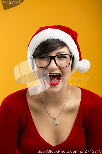 Image of Santa girl