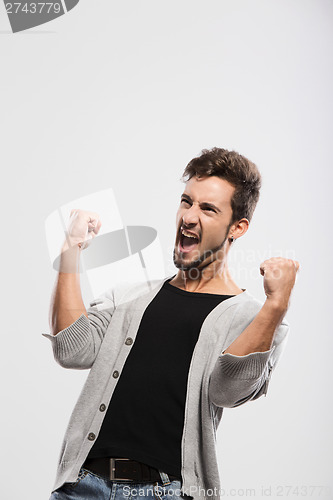 Image of Happy young man