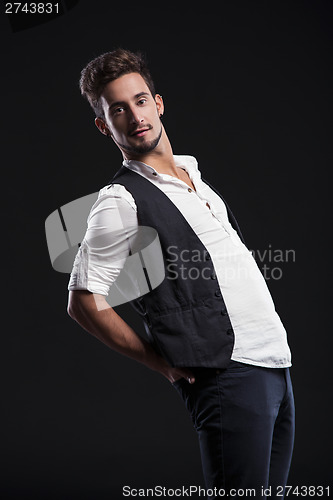 Image of Fashion young man