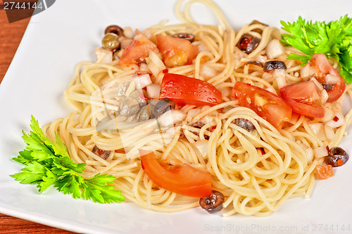 Image of Pasta with vegetable