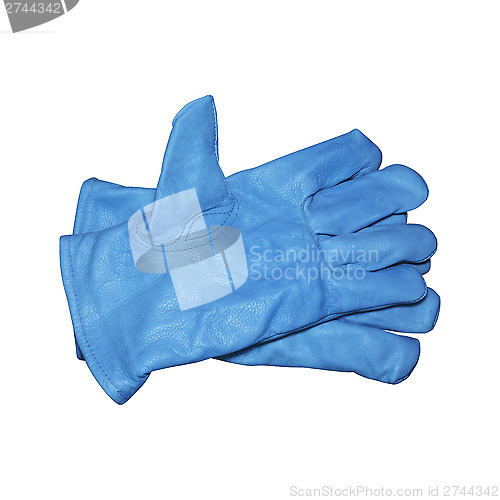 Image of Safety gloves isolated