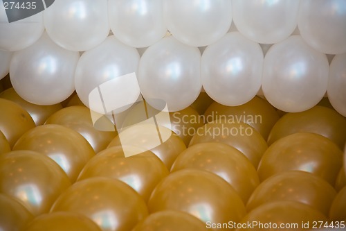 Image of Air balloons pattern.