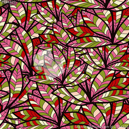 Image of abstract background of petal and wave