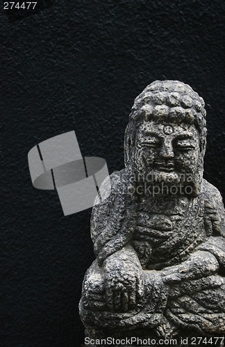 Image of Stone Buddha statue