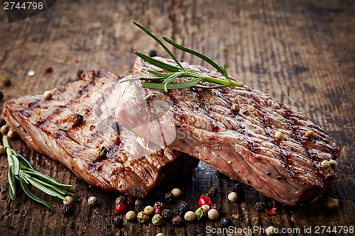 Image of grilled beef steak