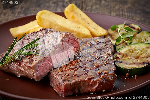 Image of grilled beef steak