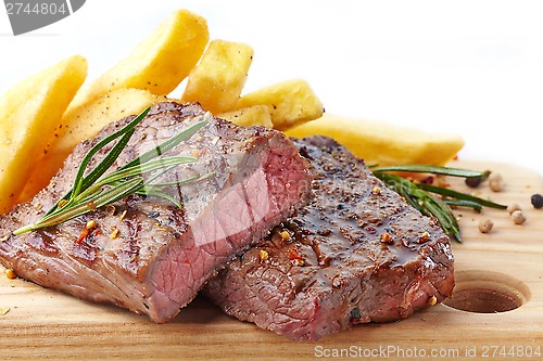 Image of grilled beef steak