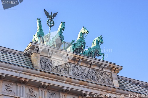 Image of Brandenburg Gate in Berlin - Germany