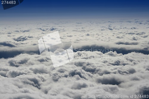 Image of Clouds from the Plane