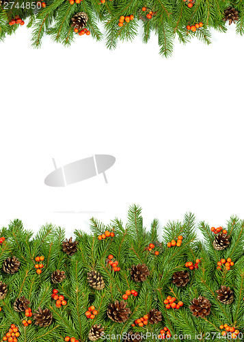 Image of Christmas background. Eve framework