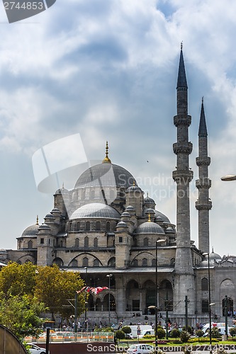 Image of The Blue Mosque, (Sultanahmet Camii), Istanbul, Turkey
