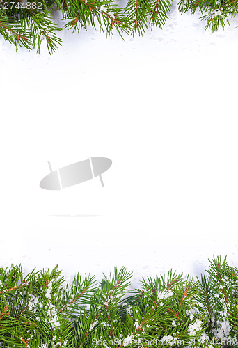 Image of Christmas background. Eve framework