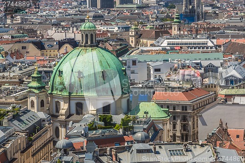 Image of Panorama of Vienna from St. Stephen's Cathedral