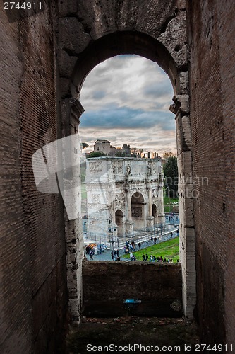 Image of Arch of Constantine in Rome