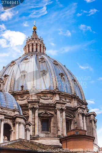 Image of St. Peter's Basilica in Vatican City in Rome, Italy.