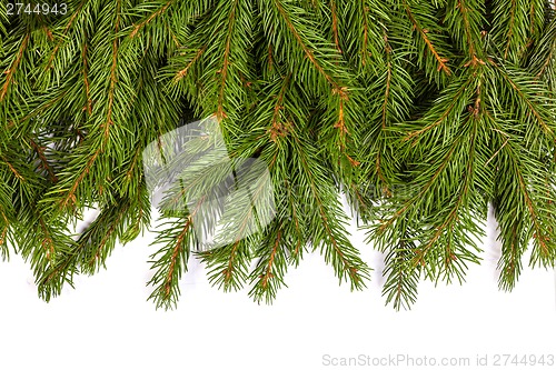 Image of Christmas background. Eve framework