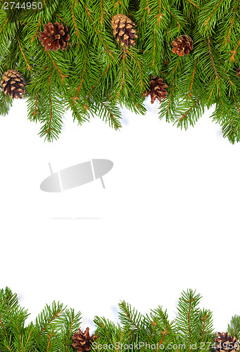 Image of Christmas background. Eve framework
