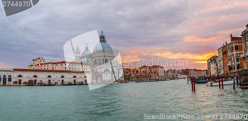 Image of View of Basilica di Santa Maria della Salute,Venice, Italy