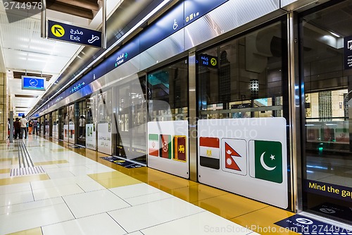 Image of Dubai Metro Terminal in Dubai, United Arab Emirates.