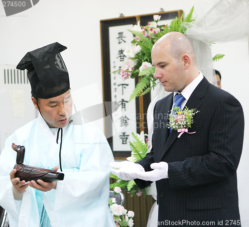 Image of Korean wedding ceremony