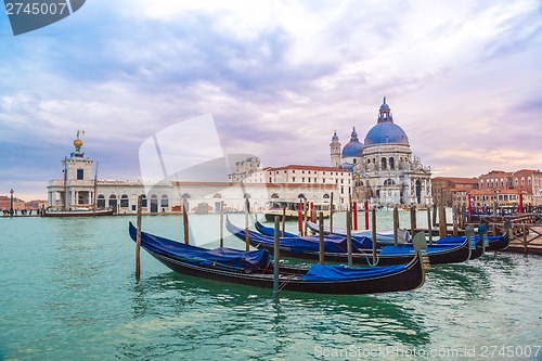 Image of View of Basilica di Santa Maria della Salute,Venice, Italy