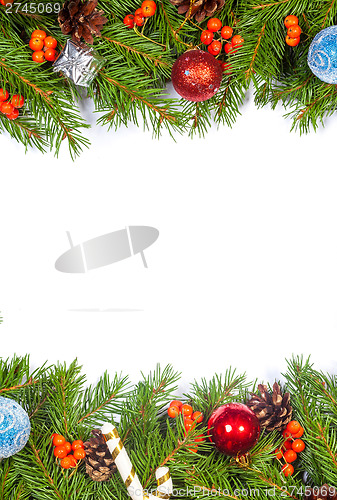 Image of Christmas background. Eve framework
