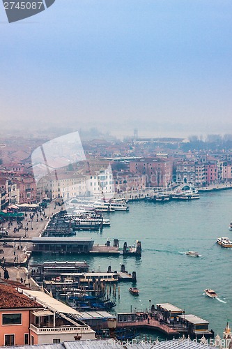Image of Venice from the air