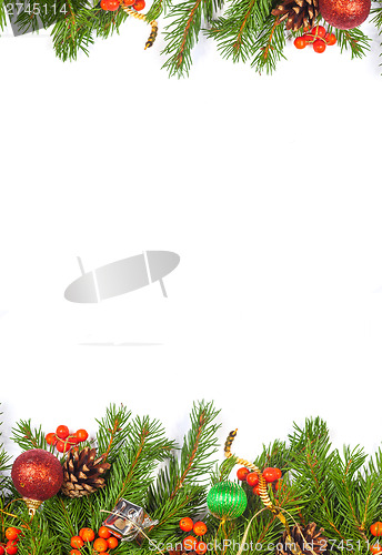 Image of Christmas background. Eve framework