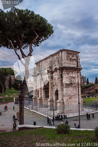 Image of Arch of Constantine in Rome