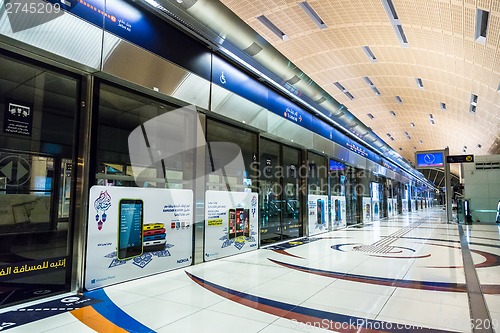 Image of Dubai Metro Terminal in Dubai, United Arab Emirates.