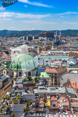 Image of Panorama of Vienna from St. Stephen's Cathedral