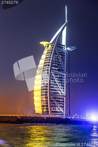 Image of Burj Al Arab is a luxury 5 stars hotel