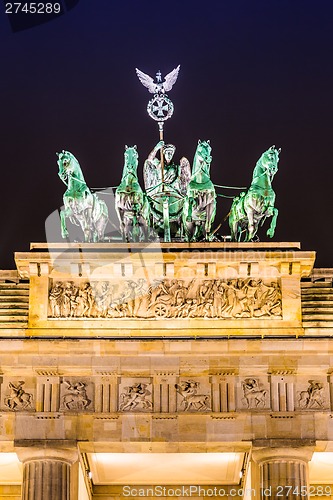 Image of Brandenburg Gate in Berlin - Germany