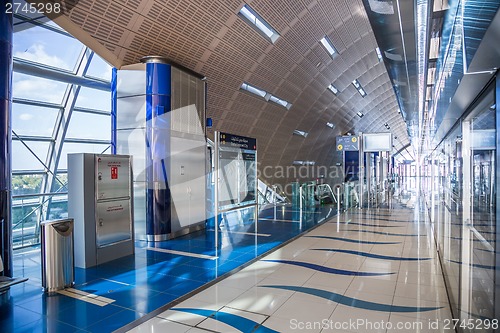 Image of Dubai Metro Terminal in Dubai, United Arab Emirates.