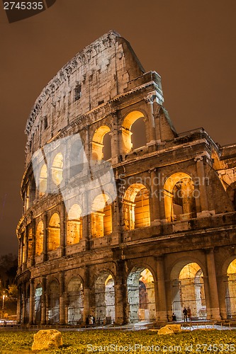 Image of Colosseum in Rome, Italy