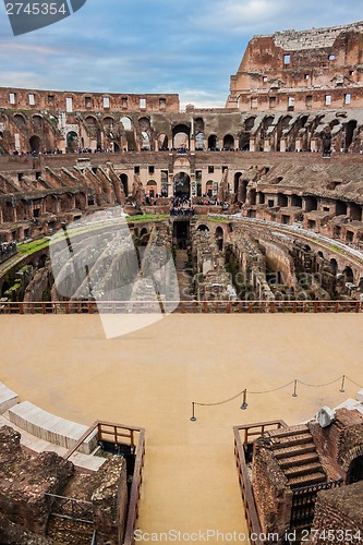 Image of Colosseum in Rome, Italy