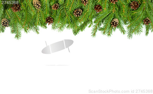 Image of Christmas background. Eve framework