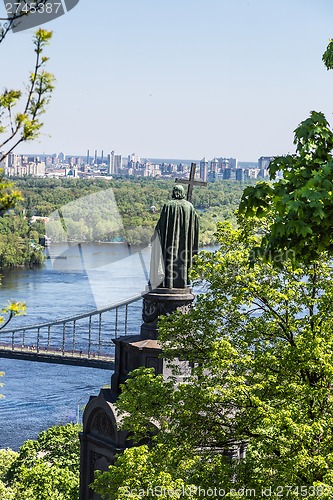 Image of Panorama of Kiev, Ukraine.