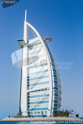 Image of Burj Al Arab is a luxury 5 stars hotel